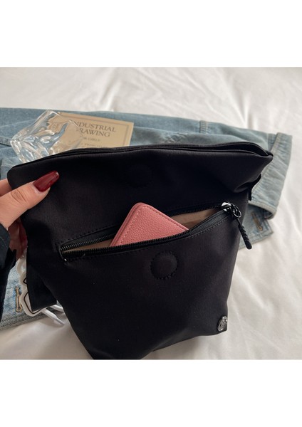 Minimalist ve Şık Naylon Bez Crossbody Çanta (Yurt Dışından) indirimleri