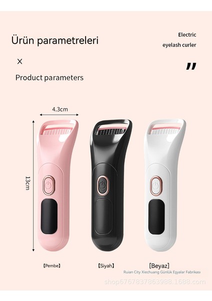 Dijital Kirpik Kıvırıcı Kirpik Kıvırıcı (Yurt Dışından) fiyatları