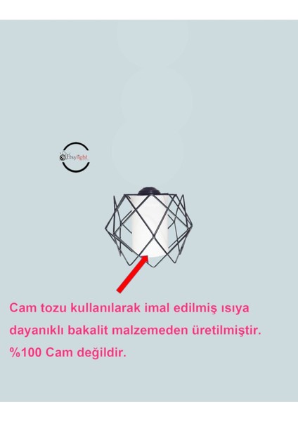 Beyaz Cam Avize, Mutfak, Antre, Koridor Için Şık ve Modern Aydınlatma Seçeneği indirimleri