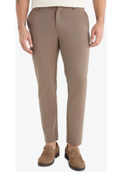 Tailored Fit Düz Paça Her Yöne Esneyen Yumuşak Tuşe Cepli Pantolon C7508AX25AU indirimleri