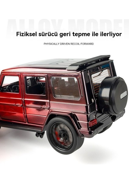 1:24 Barboss Kaplama Alaşımlı Arazi Aracı Modeli Seti (Yurt Dışından) modelleri