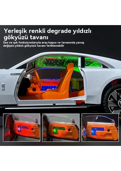 Araç Modeli 1:24 Rolls-Royce Spirit Of Ecstasy Alaşım Spor Araba Modeli Süsü (Yurt Dışından) modelleri