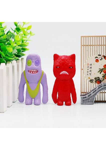 Fuggler Adlı Yeni Bir Canavardan Esinlenerek Tasarlanmış Sevimli Figürler ve Aksesuarlardan Oluşan 12 Parçalık Set (Yurt Dışından) modelleri