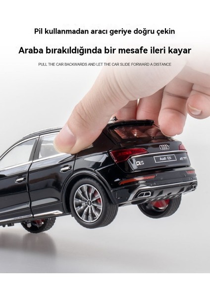 Yeni Avusturya Alaşımlı Otomobil Modeli 1:24 Audi Q5 Arazi Aracı 6 Açık Kapı Modeli (Yurt Dışından) modelleri