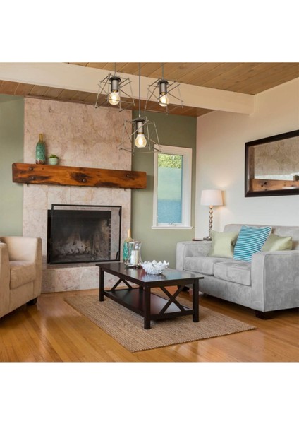 Kahverengi 3'lü Avize, Şık ve Modern Tasarım ile Evinizde Sıcaklık Sağlar modelleri