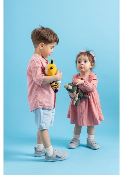 Smart Walker Casual Kahverengi Meşe Barefoot Çocuk Ayakkabı fırsatları