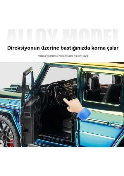 1:24 Barboss Kaplama Alaşımlı Arazi Aracı Modeli Seti (Yurt Dışından) fırsatları