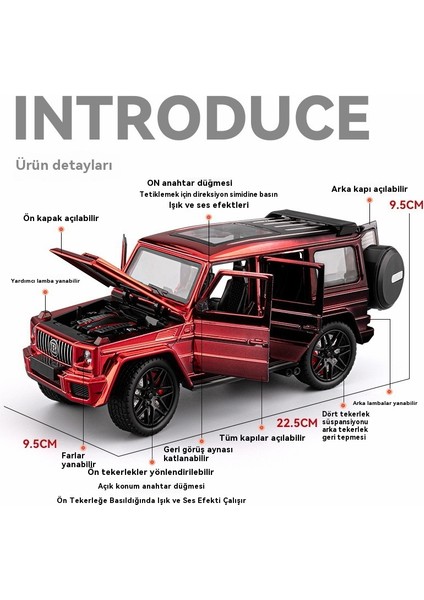 1:24 Barboss Kaplama Alaşımlı Arazi Aracı Modeli Seti (Yurt Dışından) indirimleri