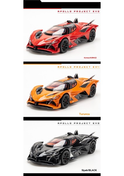 Alaşım Araba Modeli 1:24 Apollo Helios Spor Araba Model Seti (Yurt Dışından) fırsatları