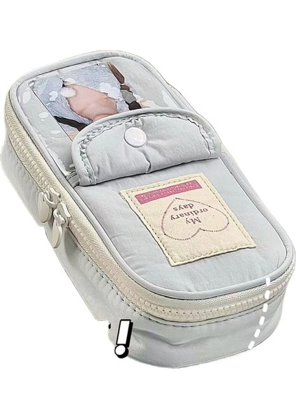 Çift Fermuarlı Ilk Çok Fonksiyonlu Kırtasiye Depolama Kalemi (Yurt Dışından)