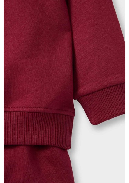 Erkek Bebek 2'li Takım Basic Düz Sweatshirt Eşofman Altı E8434A525WN modelleri