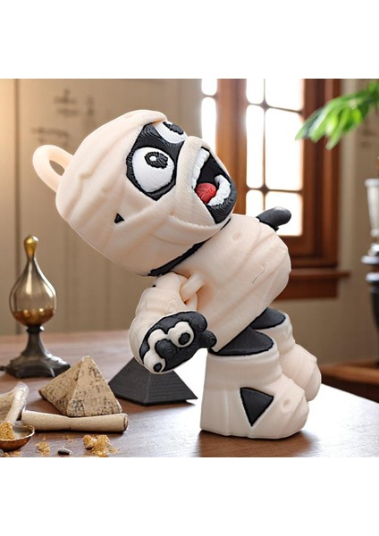 Sevimli Bandaj Ahşap Nai Süsleme Dekorasyon (Yurt Dışından) modelleri