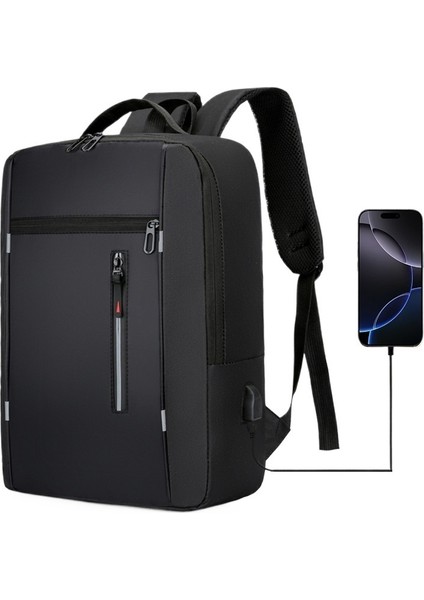 Erkekler Büyük Kapasiteli Sırt Çantası Bilgisayar Çantası Yeni USB Öğrenci Açık Hava Seyahat Iş Sırt Çantası (Yurt Dışından) modelleri