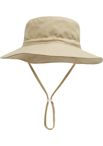 Rüzgar Geçirmez Güneşlik Güneş Koruyucu Minimalist Çocuk Şapka (Yurt Dışından)