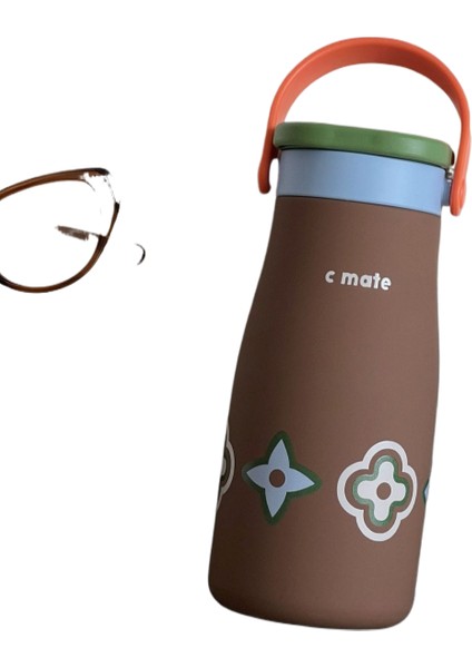 El No Pipet Çift Içki Bardağı Taşınabilir Su Bardağı (Yurt Dışından)