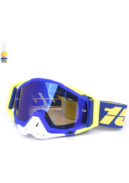 Kross Motosiklet Gözlükleri Açık Bisiklet Gözlükleri Kayak Kask Gözlükleri (Yurt Dışından)
