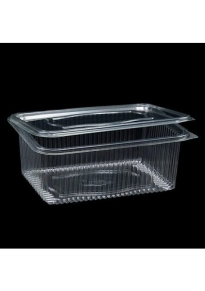 Turuncu Sızdırmaz Kap 1000GR 25 Adet Buz Dolabı Saklama Kabı