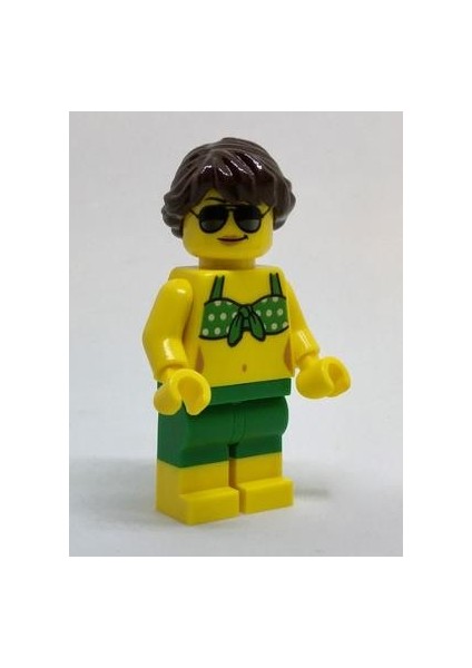 Minifigür Beachgoer CTY0763