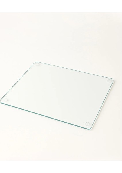 Şeffaf Oval Cam Kesme Tahtası, Antibakteriyal ve Renkli Sunum Için Uygun indirimleri