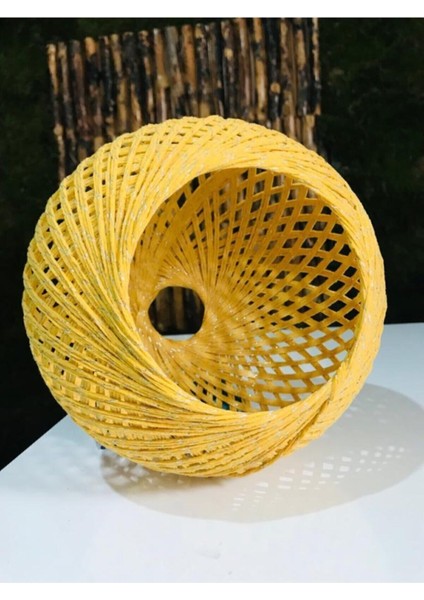 Renkli Kanarya Sarı Avize Başlığı, 22 Cm, E27 Duyumlu, Takımsız Asma Aparatı fiyatları