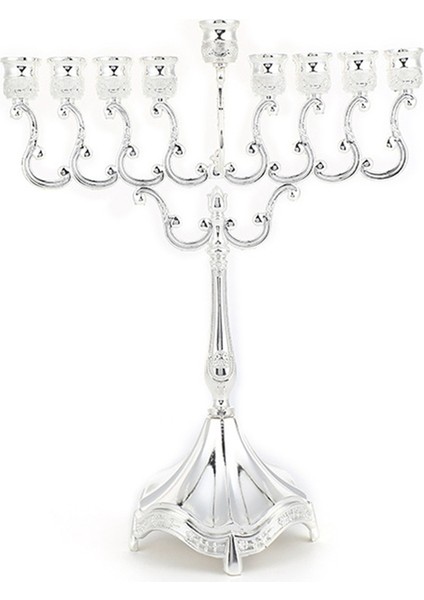 Mumluk, Zarif ve Lüks Masa Dekorasyonu, Mum Işığında Akşam Yemeği Mumluğu, Gümüş (Yurt Dışından)