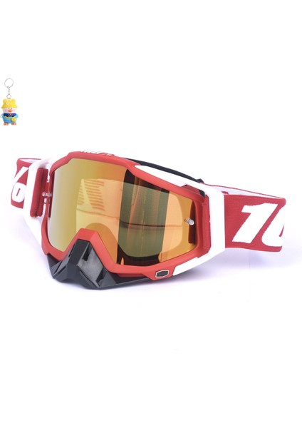 Kross Motosiklet Gözlükleri Açık Bisiklet Gözlükleri Kayak Kask Gözlükleri (Yurt Dışından)