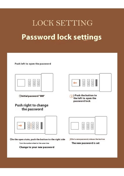 Kilitli Vintage Şifre Defteri Defter El Kitabı (Yurt Dışından) fiyatları