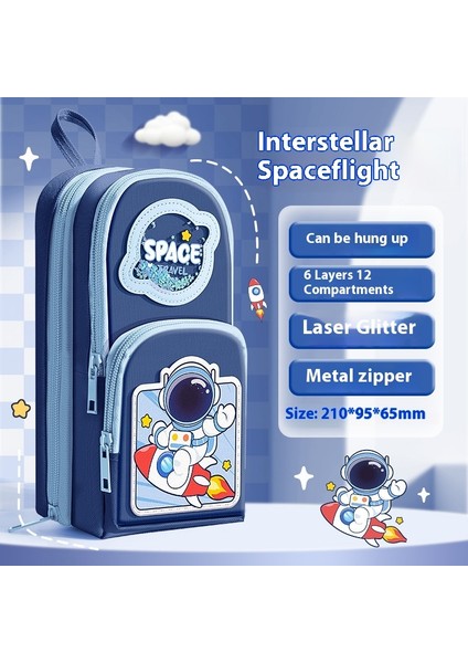 Kalem Çantasıbüyük Kapasiteli Saklama Kırtasiye Çantasıkalem Çantası (Yurt Dışından)