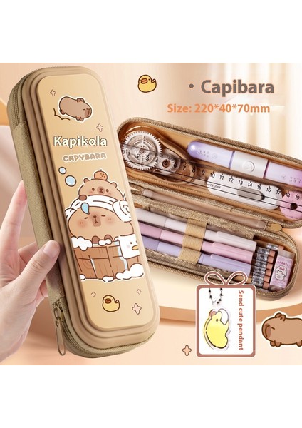 Karikatür Kırtasiye Kutusu Çocuk Kalem Kutusu Büyük Kapasiteli (Yurt Dışından)