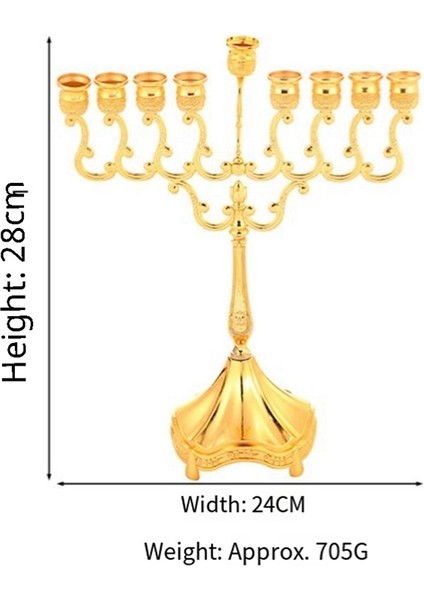 Mumluk, Zarif ve Lüks Masa Dekorasyonu, Mum Işığında Akşam Yemeği Mumluğu, Altın (Yurt Dışından) indirimleri