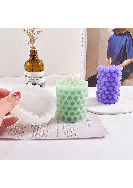 Kendin Yap Mumluk Yapımı Aromaterapi Mum Kalıbı El Yapımı Silikon Mum Kalıbı Kare Çizgili Mum Kalıbı (Yurt Dışından) indirimleri