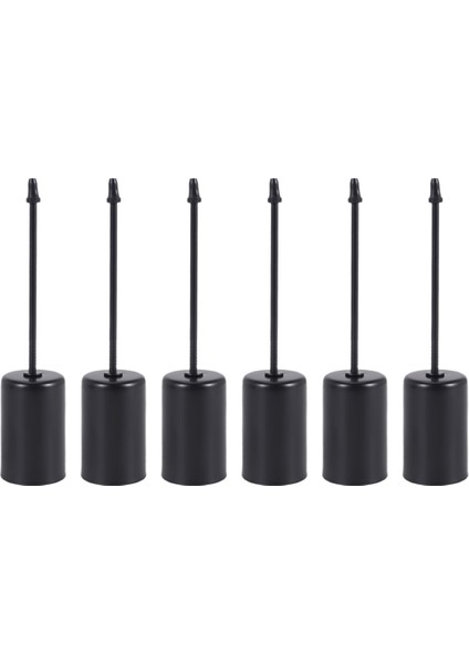 Mumluklar, Advent Çelengi, Mum Çubukları, Advent Çelengi, Mumluk, Şişli Konik Mumlar, 6 Parça Siyah (Yurt Dışından)