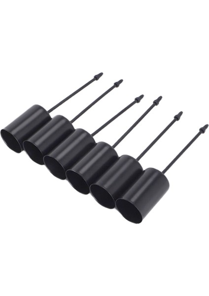 Mumluklar, Advent Çelengi, Mum Çubukları, Advent Çelengi, Mumluk, Şişli Konik Mumlar, 6 Parça Siyah (Yurt Dışından) modelleri