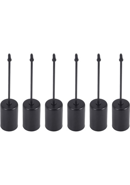 Mumluklar, Advent Çelengi, Mum Çubukları, Advent Çelengi, Mumluk, Şişli Konik Mumlar, 6 Parça Siyah (Yurt Dışından) fırsatları