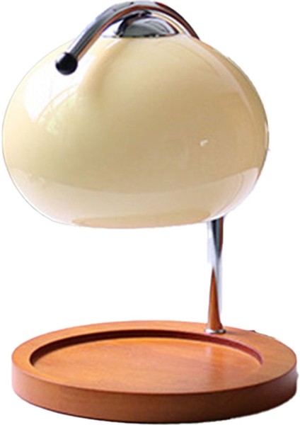 Retro Cam Mum Isıtıcı Lambası Kısılabilir Aromaterapi Mum Lambası Başucu Lambası Çalışma Odası Ofis Ev Dekorasyonu Ab Fişi (Yurt Dışından)