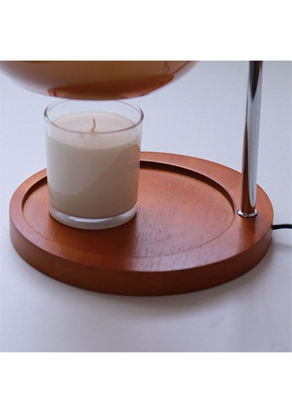 Retro Cam Mum Isıtıcı Lambası Kısılabilir Aromaterapi Mum Lambası Başucu Lambası Çalışma Odası Ofis Ev Dekorasyonu Ab Fişi (Yurt Dışından) modelleri