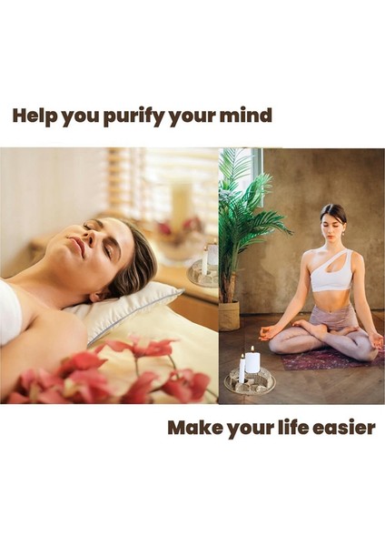 4'ü 1 Arada Mumluk Süsleri Mum Işığı Akşam Yemeği Aksesuarları Işık Lüks Seramik Mum Lambası Yemek Masası Mumluğu (Yurt Dışından) indirimleri