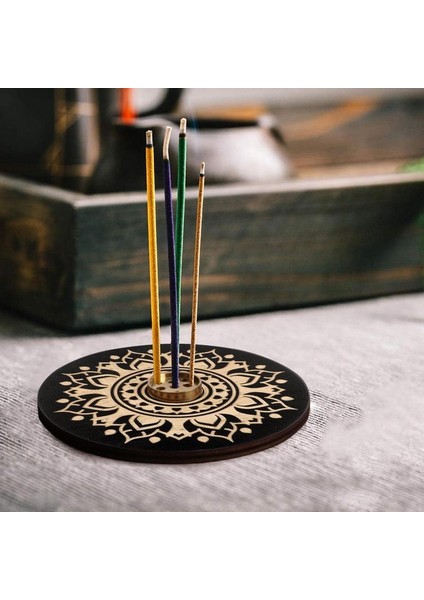 9 Delikli Çubuklar Için Tütsülük Ahşap Tütsü Tepsisi Tutucu Yoga, Meditasyon ve Iç Veya Dış Mekan Ev Dekorasyonu Için (Yurt Dışından) fırsatları