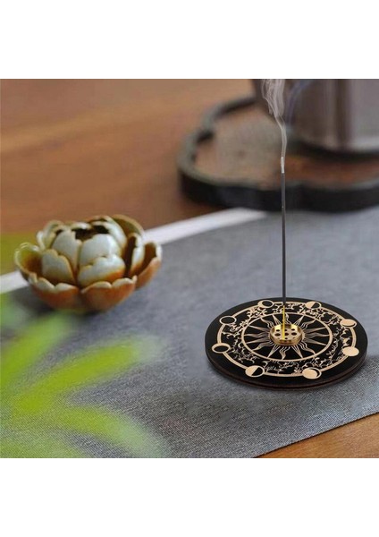 9 Delikli Çubuklar Için Tütsülük Ahşap Tütsü Tepsisi Tutucu Yoga, Meditasyon ve Iç Veya Dış Mekan Ev Dekorasyonu Için (Yurt Dışından) indirimleri