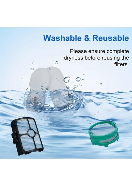 HZ3002 HZ3000 Stratos Ultralight Kablolu Dikey Süpürge Parçaları Için Koku Nötralizatörü ile Yedek Filtre (Yurt Dışından) indirimleri