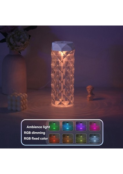 400 ml Küçük Hava Nemlendirici Renkli Ortam Aydınlatması Çok Yönlü Prizma Tasarımı Çok Yönlü Prizma Tasarımı (Yurt Dışından) indirimleri