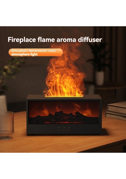 Yatak Odası B Için Uzaktan Kumandalı Alev Esansiyel Yağ Difüzörü 3dflame Şömine Aromaterapi Makinesi Renkli Nemlendirici (Yurt Dışından) modelleri