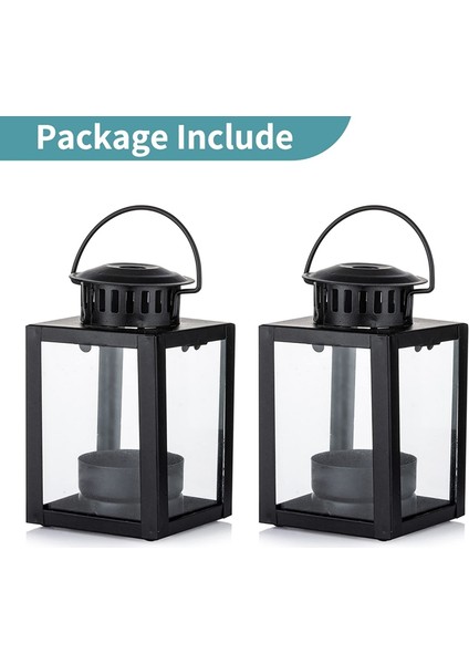 Mum Fenerleri, Bahçe Fenerleri, 2 Adet Vintage Tarzı Asılı Küçük Çay Işığı Mum Fenerleri, Çay Işığı Tutucuları (Yurt Dışından) indirimleri