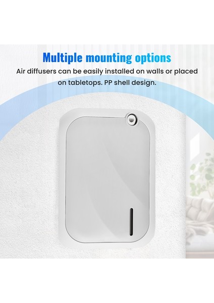 Bluetooth Aromaterapi Hava Difüzörü 200M³ USB Sessiz Esansiyel Yağ Difüzörü Oteller ve Spalar Için Taşınabilir Gri (Yurt Dışından) indirimleri