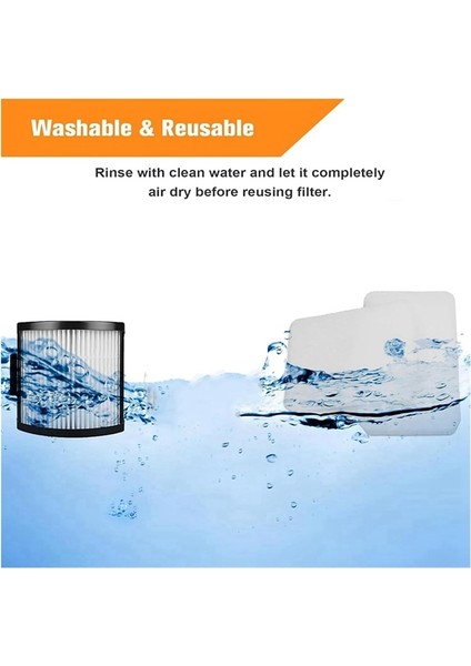 IW3511 Detect Pro Kablosuz Dikey Elektrikli Süpürge Filtre Kartuşları, Filtre Pamuk Aksesuarları Için Yedek Parçalar (Yurt Dışından) indirimleri