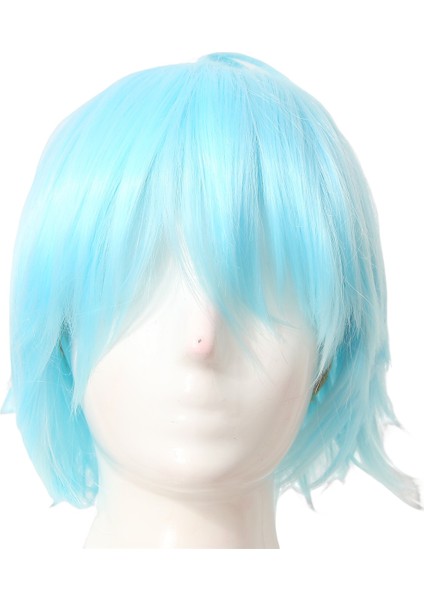 Cosplay Partisi Için Ters Kıvrımlı Saç Peruk Anime Oyunu Kısa Peruk (Yurt Dışından) fiyatları