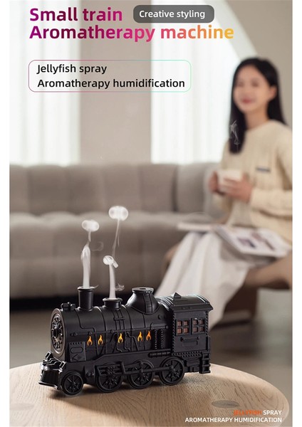 Tren Aromaterapi Difüzörleri Hava Nemlendirici Sis Makinesi Koku Esansiyel Yağ Retro Difüzörü Uzaktan Kumanda Ab Fişi (Yurt Dışından) modelleri