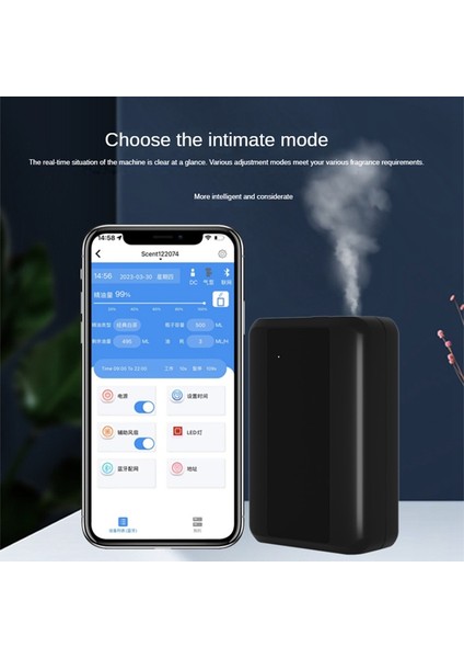 Ev Için Kokulu Hava Makinesi Bluetooth ve Wifi Akıllı Kokulu Hava Makinesi Oda Ofis Ab Fişi Için Nebulize Edici Difüzör (Yurt Dışından) indirimleri