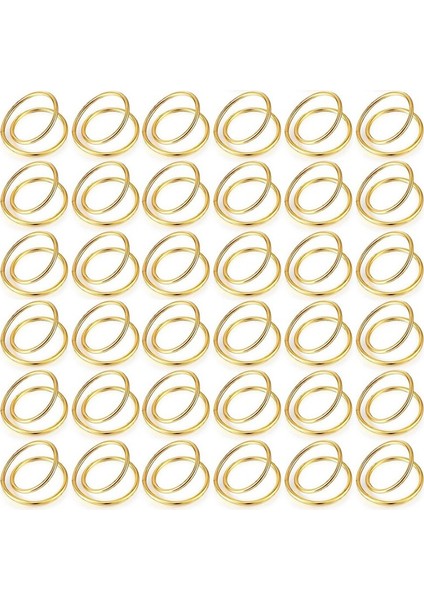 36 Adet Metal Spiral Peçete Halkası Tokaları Düğünler, Resepsiyonlar, Büfe Masa Dekorasyonu Için Basit Peçete Halkaları Altın (Yurt Dışından) fiyatları
