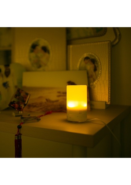 7 Renkli Gece Lambası USB Şarjlı Hava Ultrasonik Nemlendirici Aromaterapi Esansiyel Yağ Difüzörü Ev, Araba, Ofis Için (Yurt Dışından) fırsatları